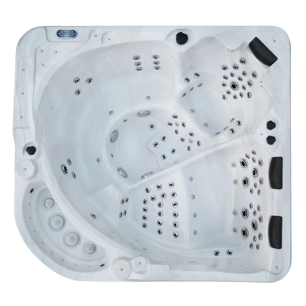 多人豪華溢流型按摩浴缸 HL-4801