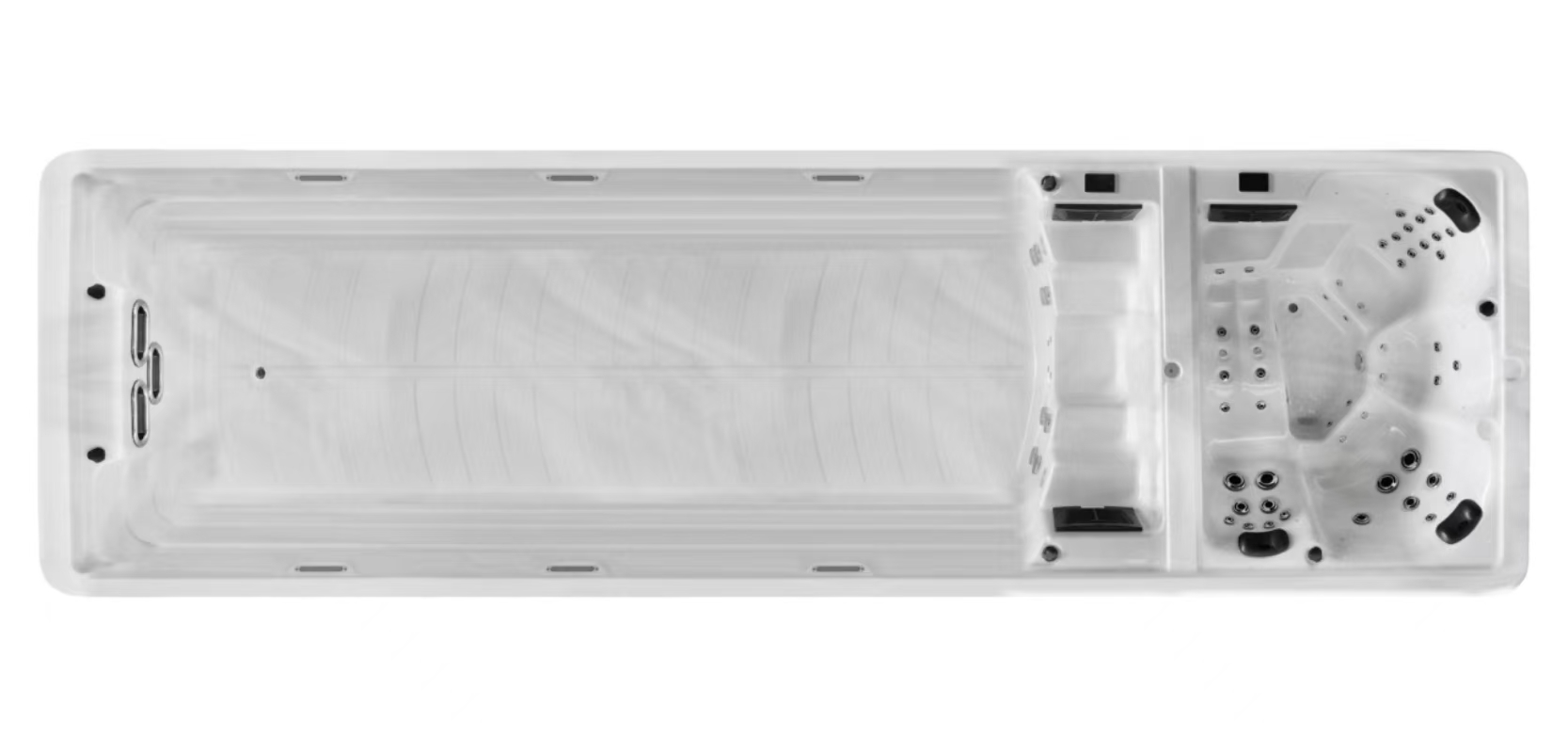 別墅庭院二合一沖浪式無邊際泳池 HL-8817