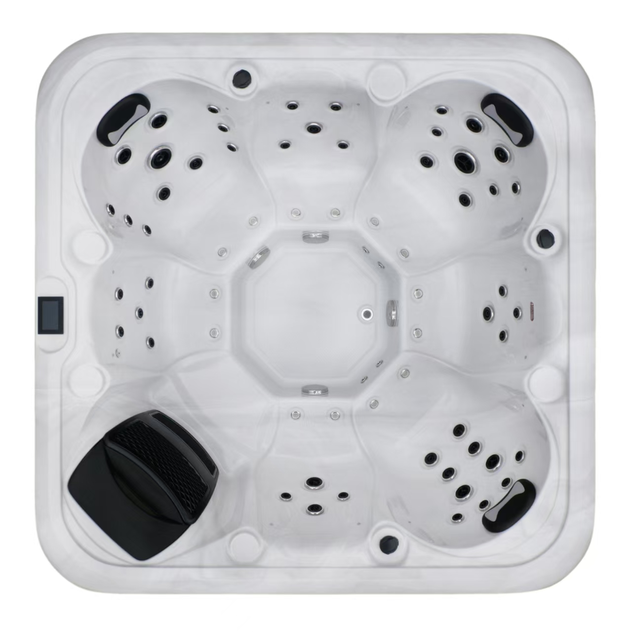 8人亞克力戶外jacuzzi按摩浴缸 HL-9804