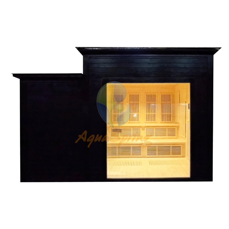 可定制白松木戶外組合桑拿房 SR-5503